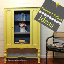 Distressed furniture is nothing but a term used to umbrella pieces of furniture that are designed to look old. 10 Yellow Painted Furniture Pieces You Will Love Whimsy And Wood