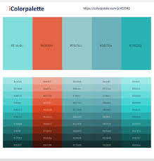Each color scheme contains the html color codes you will need when coding your website template. 52 Latest Color Schemes With Light Blue And Light Sea Green Color Tone Combinations 2021 Icolorpalette