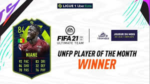 Fifa 21 ligue 1 november player of the month nominees were announced dec. Should You Do The Ibrahima Niane Ligue 1 Potm Sbc In Fifa 21 Three Weeks In And This Card Is Already Behind The Curve Happy Gamer