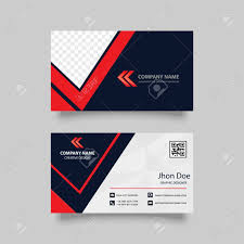 Create your own business cards without design skills ⏩ crello business card maker completely free choose professional business card templates. Modern And Creative Business Card Design Vector Template Royalty Free Cliparts Vectors And Stock Illustration Image 139936960