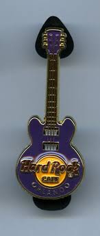 Orlando Hard Rock Cafe Guitar Pin Hard Rock Rock Cafe Guitarras