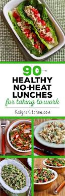 90 Healthy No Heat Lunches For Taking To Work This Can Help You Get Back On Track Or Stay There Many Recipes Plats Healthy Recettes De Cuisine Recette Lunch