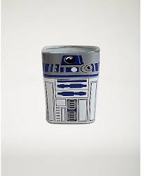 Square R2d2 Shot Glass 1 5 Oz Spencer 39 S Shot Glass Cool Shot Glasses Unique Shot Glasses