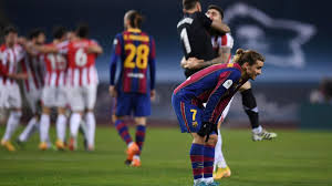 Fc barcelona unisex adults messi knitted hat. Antoine Griezmann Fc Barcelone On Ne S Est Pas Parle Eurosport