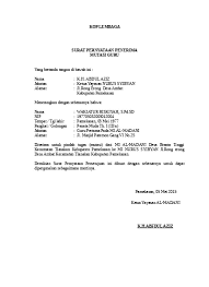Contoh surat permohonan mutasi guru. Mutasi Tempat Tugas Contoh Surat Pernyataan Pelepasan Dan Penerimaan
