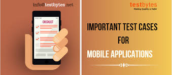 In the case of mobile application testing, the testers have to these applications for performance and functionality. Important Test Cases For Mobile Applications Testbytes