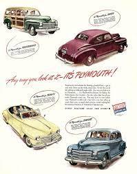 1946 Plymouth Brochure Classic Cars Trucks Vintage Cars Classic Cars