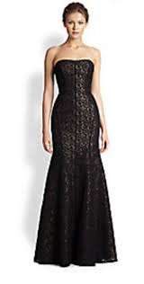 Lace Gown Saks Fifth Avenue Dresses Strapless Dress Formal Strapless Dress