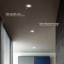 As long as the wiring is in place, you simply cut a hole and install the light. 4 Inch J Box Canless Led Downlight 7w 65 75w Equivalent 40 000 Life Hours Dimmable Available Colors 27k 30k 40k 50k Overstock 20289700