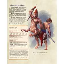 Manman-man is the DnD homebrew of our nightmares | Wargamer