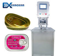 High Productivity Automatic Double-head Tin Can Sealing Machine for Beer/jam/nut Square Round Bottle Can Seamer