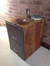 Rough Luxe Vintage Metal Filing Cabinet Encased In Reclaimed Wood Filing Cabinet Vintage Industrial Furniture Vintage Industrial Decor