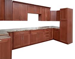 Considering cherry wood cabinets in the kitchen? Cherry Shaker Cabinets Builders Surplus Kitchen Bath Cabinets