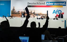 (july 6, 2020) on june 24, 2020, an amendment to the german criminal code entered into force that makes the desecration of european union (eu) flags and the eu hymn a crime punishable by imprisonment for up to three years or a fine. Germany S Far Right Afd Firms Up Election Strategy Vows To Fight Virus Rules The Times Of Israel