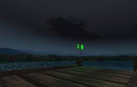 The Green Light Light Green Water Painting Summer Projects