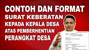 We did not find results for: Contoh Surat Keberatan Kepada Kepala Desa Atas Pemberhentian Sepihak Perangkat Desa Youtube