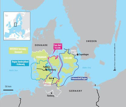 Mga resulta ng larawan para sa Denmark and Germany with 68 km Border Length"