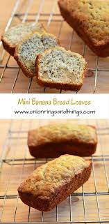 Mini Banana Bread Loaves Recipe Banana Bread Loaf Loaf Bread Banana Bread