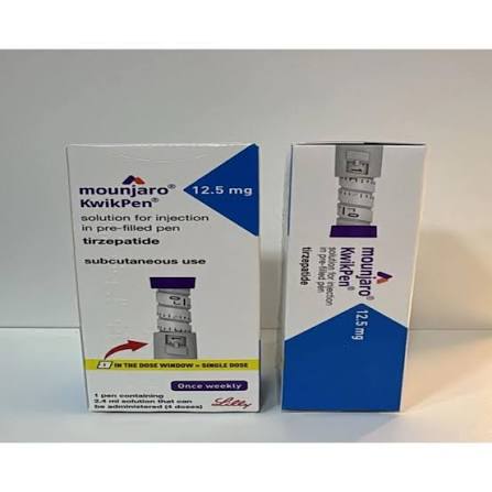 Mounjaro Tirzepatide 12.5 Mg Kwikpen Injection at ₹ 22000/box in Nagpur