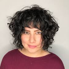 To add fullness to thin natural curly or wavy hair stylists usually cut a lot of layers all over or just in the front (bangs). 30 New Ways To Rock Short Curly Hair In 2020 Inspired By Instagram