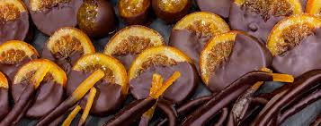 Rondelles D Oranges Enrobees De Chocolat Noir