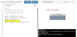 Connected to a computer with (old) supported os and pro tools installed: Mbox Set Size Using Simulator Micropython Lvgl Forum
