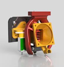 Ender 3 Fan Mount Stock Parts No Support Bltouch Endoscope Camera By Rovthijs 3d Printing Diy 3d Printing 3d Printer