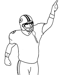 Player Number 4 Nfl Football Coloring Page Football Coloring Pages Coloring Pages For Kids Football Poster