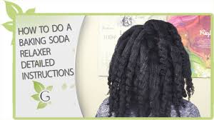 Discover the best hair texturizers in best sellers. How To Do A Baking Soda Relaxer Detailed Instructions Youtube