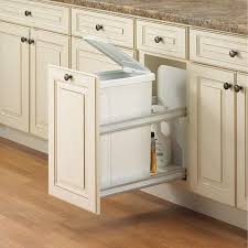 Soft Close Under Mount Single 35 Qt 19 3 16 High 11 13 16 Wide 22 7 16 White Lids Sold Separately Walmart Com Pull Out Trash Cans Hafele Trash Can