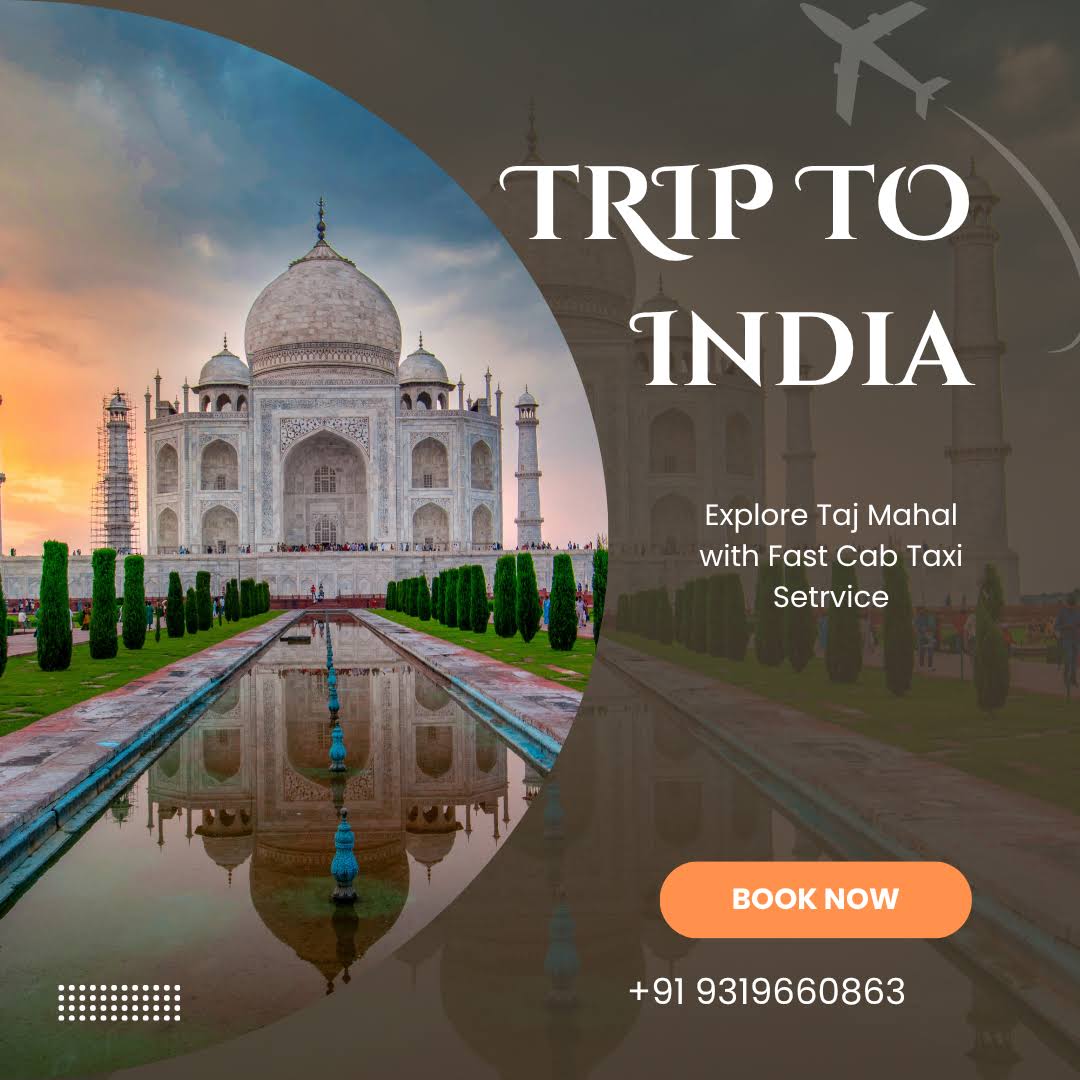 Delhi airport to Taj Mahal Agra cab service product image