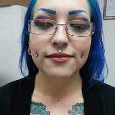 Medussa Piercing Cheek Piercing Multiple Nose Piercings And The Newest A Throat Dermal Wholeaddictiontattoo Dimple Piercing Cheek Piercings Dermal Piercing