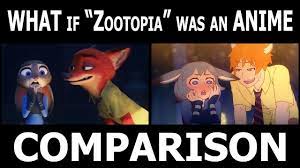 If Zootopia Was an Anime It Might Show a Bit More Skin