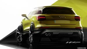 2017 Audi Q2 Car Design Car Exterior Car Design Sketch