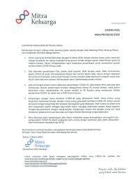 Bekasi, 11 september 2018 kepada yth. Berita Kegiatan Mitra Keluarga Pers Release Mitra Keluarga Bekasi