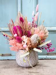 Find here online price details of companies selling dried flowers. Pastel Pop Dried Pot Posy Twine Florist Telopea Nsw 2117
