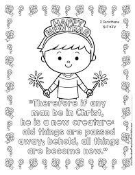 Each letter features a beginning bible word alongside an easy coloring page for young children. New Year S Bible Printables Christian Preschool Printables