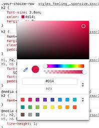 And google chrome is one of the most used web browsers to any developers and designers. Chrome Devtools Color Picker Digitalocean