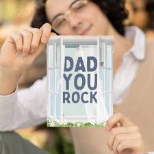 Dad You Rock, Slowly! Funny Sound And Shake Card For Fathers Day By  Unhinged Gifts Ltd