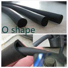 8meter diy car door edge protector flexible o shape rubber seal strip solid round car auto door edge protector weather diy car edge protectors weatherstripping