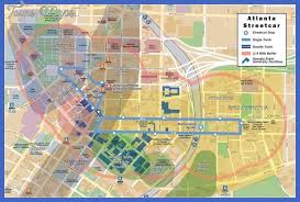 Awesome Atlanta Map Tourist Attractions Atlanta Map Atlanta Attractions Atlanta Tourist