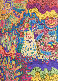 You can do this with a straight edge. Pin On Psychedelic Art