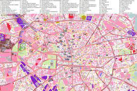 Calculateur de prix et horaires le métro de bucarest se compose de quatre lignes, désignées par des couleurs et des numéros : La Carte De Bucarest Bucarest Street Map Roumanie