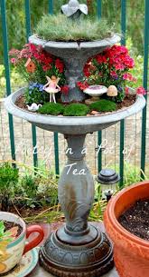 Happy May Day I M So Excited To Share What I Ve Been Working On With You I Created Two Fairy Gardens Fairy Garden Miniature Fairy Gardens Fairy Garden Diy