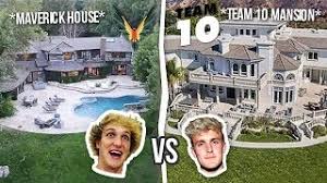 Jake paul's team 10 is a collective of social media talent. Maverick House Vs Team 10 Mansion Logan Vs Jake House Battle Youtube