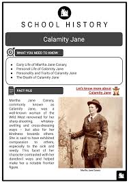 Calamity Jane Facts, Worksheets, Early Life & Background
