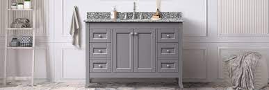 Check out our shallow base cabinet options to give you all the storage you need without eating into your floorspace. Bathroom Vanities Tops At Menards