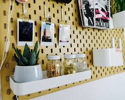 How To Use Your Ikea Pegboard As Decoration Vision Board Interiordesign Decoration Visionboard Newblogpost Linkinbio I M A Ikea Pegboard Peg Board Ikea