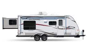 Travel trailer with rear slide out bed. Jay Feather Ultra Lite Travel Trailers Blade Rv Center
