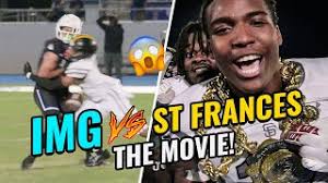 All Access Inside IMG Academy’s Biggest RIVALRY GAME! Can St Frances  Academy SHOCK The World!? 🔥